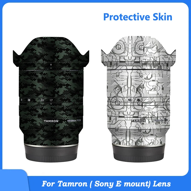 Para Tamron 17-28mm F2.8 Di III RXD A046 (para Sony E Mount) lente de cámara antiarañazos pegatina película protectora Protector piel