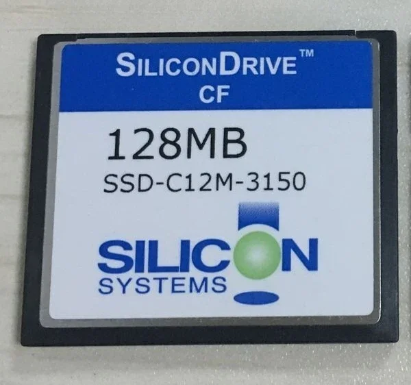 Original WD SILICON DRIVE CF 128M CF Card 128MB Industrial Equipment Machine Tool Special CF