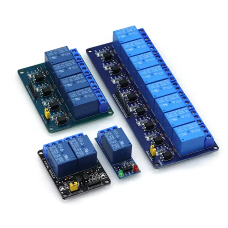 1Pcs 5v 12v 1 2 4 6 8 Channel Relay Module with optocoupler Relay Output 1 2 4 8 Way relay Module For Arduino In stock