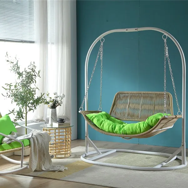 PYH romantic hammock rattan chair hammock cradle hammock balcony swing rocking chair indoor lounge chair