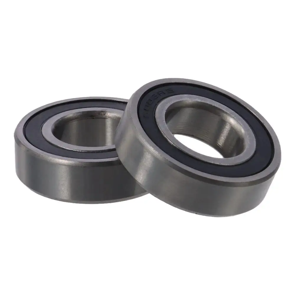 2PCS 17mm x 35mm x 10mm 6003-2RS Ball Bearing High Carbon Steel Z1 Noise Level Deep Groove Bearings Miniature Ball Bearing