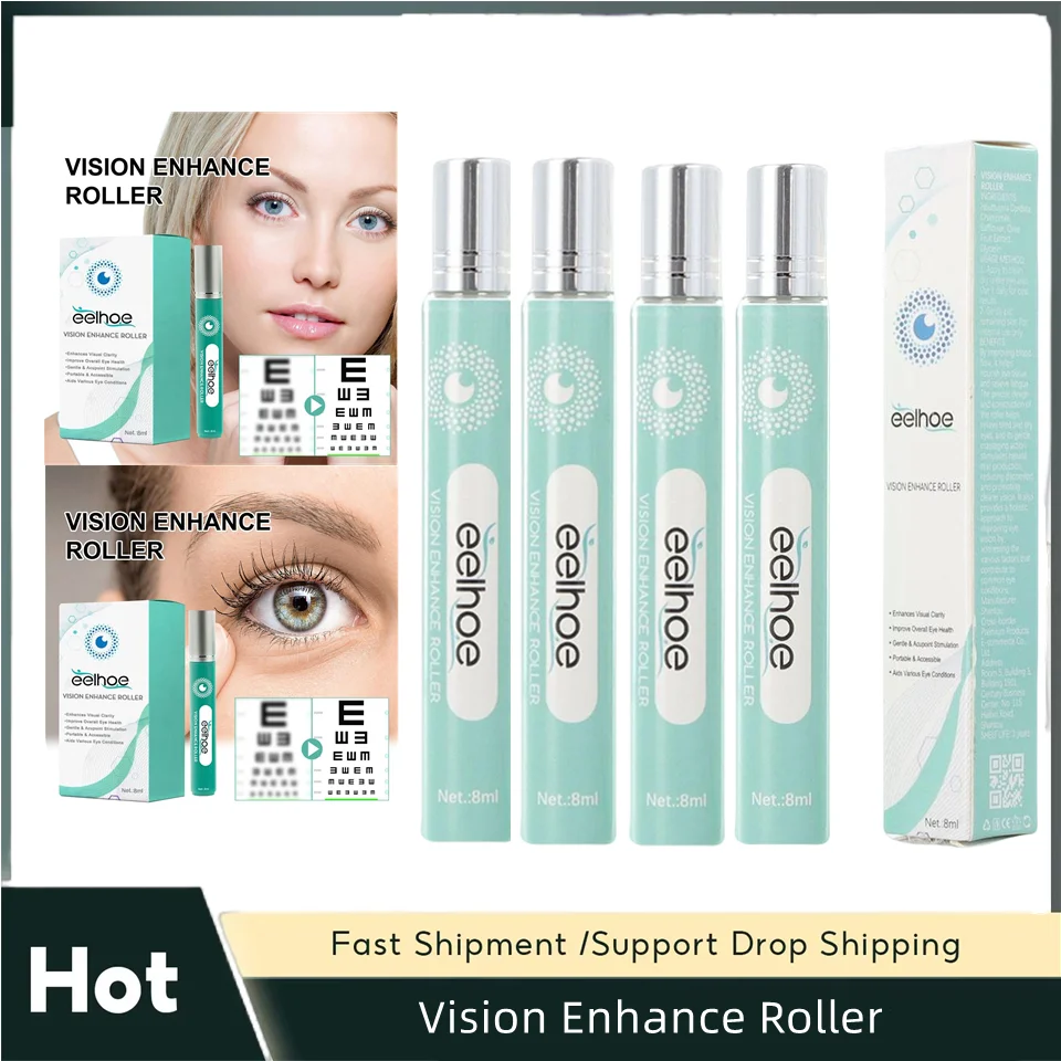

1/2/3/4/5Pcs Eye Edema Relieve Vision Myopia Treatment Eye Care Patch Fatigue Vision Enhance Roller Improve Eye Relieve