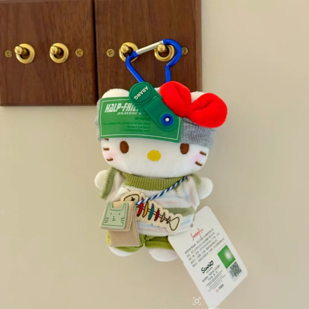 Jouets en peluche chaton, poupée Kawaii, pendentif de sac, porte-clés de voiture, cadeau d'anniversaire pour enfants et amis