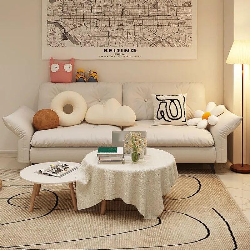 Sofa bed, small apartment, living room, apartment, modern homestay, simple rental house