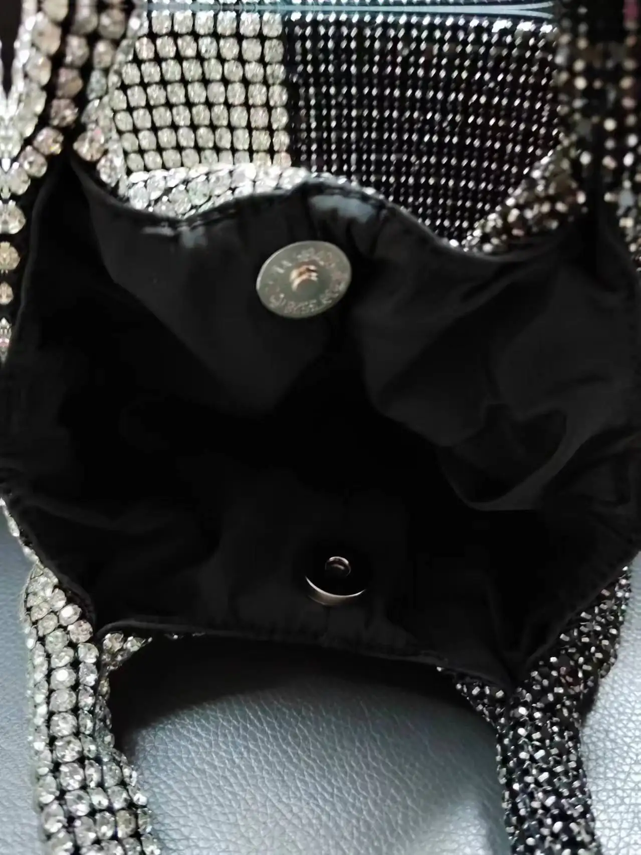 2024 Luxury Unique Novelty Basket Diomand Encrusted Purse Handbag Bosas SAC A MAIN HAND BAG BLING