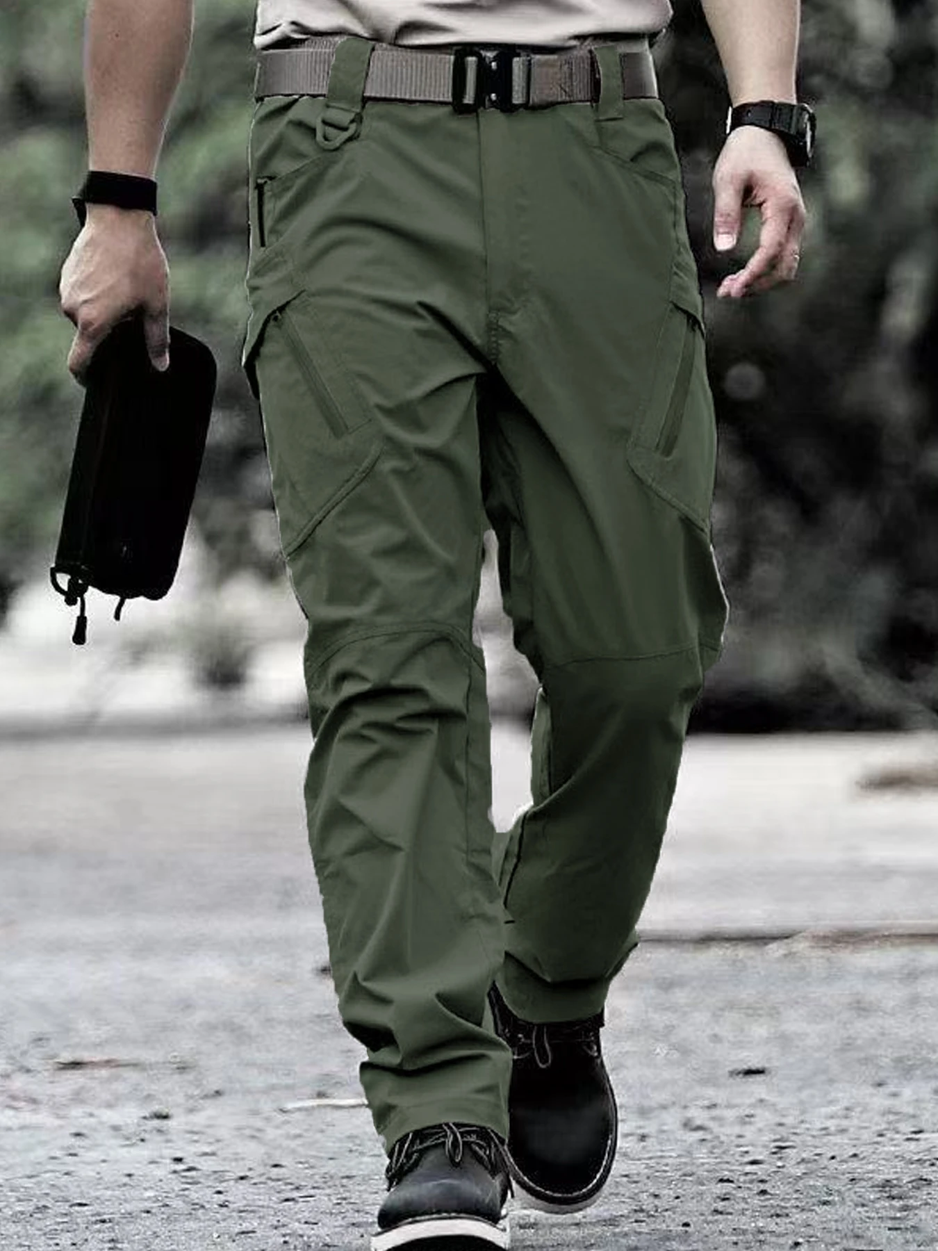 

New quick drying straight leg casual pants for men in summer, thin design with a hanging feel, casual pants for men in summer, t