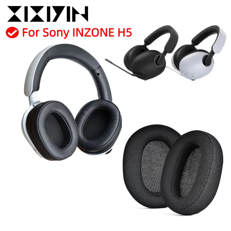 

Replacement Ear Pads Cups Earpad Memory Foam Cushions For Sony INZONE H5 Headphones Headset Cooling Gel