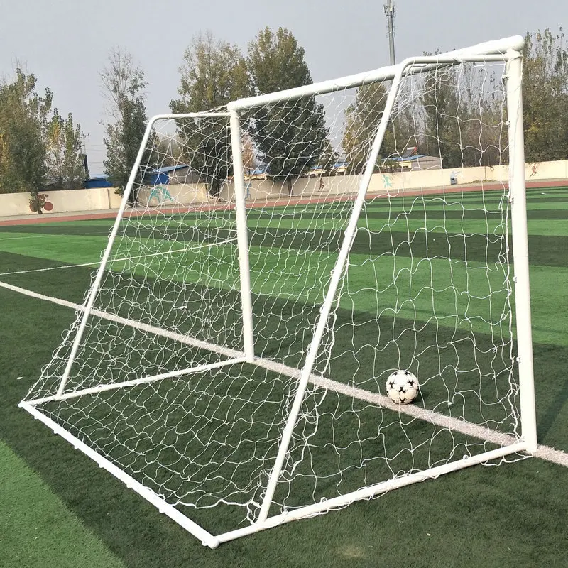1 anpassbare 3 m * 2 m tragbare Fußballtor-Trainingsgeräte aus Stahl für den Außenbereich für Spielplatz-Fußballnetz 2025