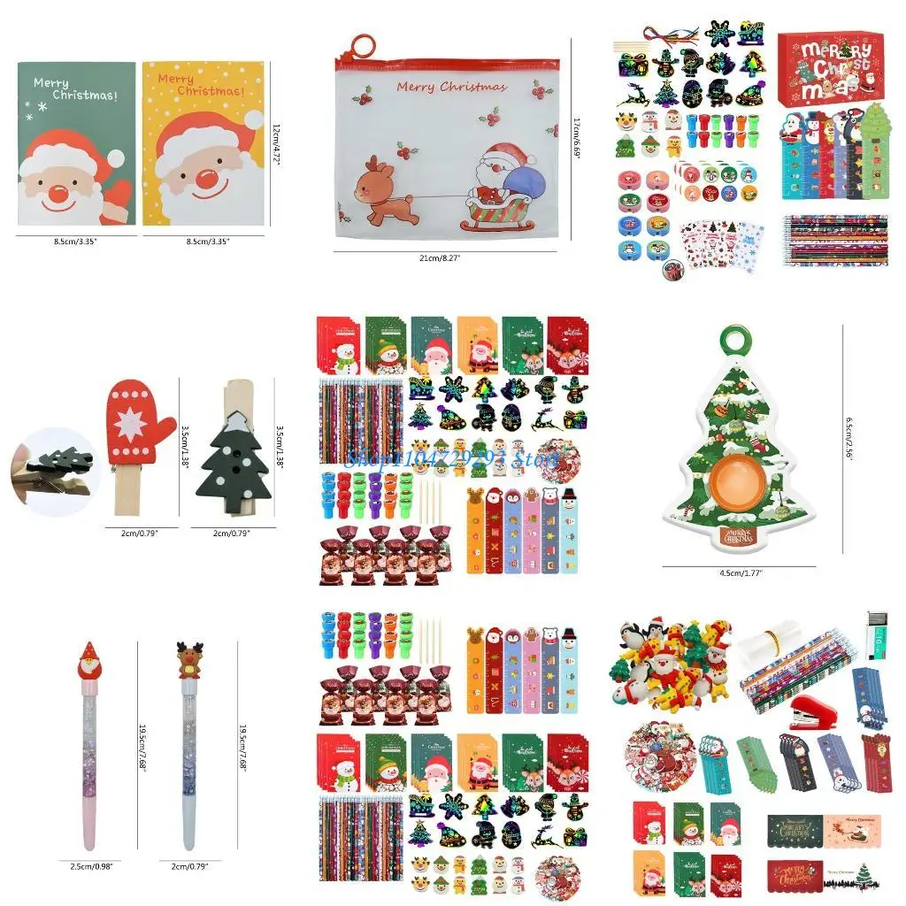 Y2GD Perlengkapan Alat Tulis Hadiah Anak Set Hadiah Alat Tulis Suite Penghapus