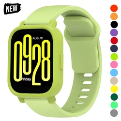 TPU Case+Band For Redmi Watch 5 Active Strap Silicone Cover Correa Accessories For Redmi Watch 5 Lite Bracelet Sport Wristband