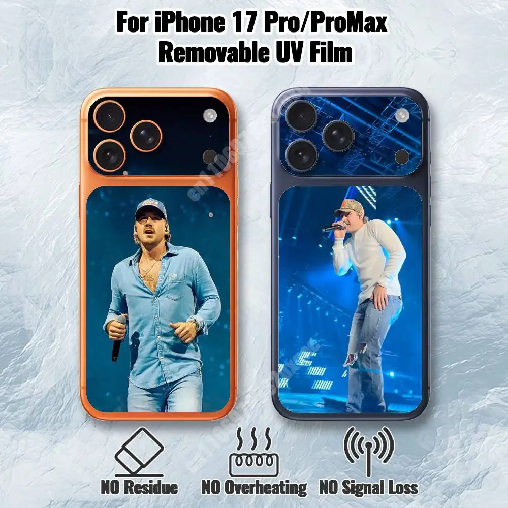 

M-Morgan Wallen-S Still The Problem Removable UV Film for iPhone 17 Pro 17 ProMax Back Cover
