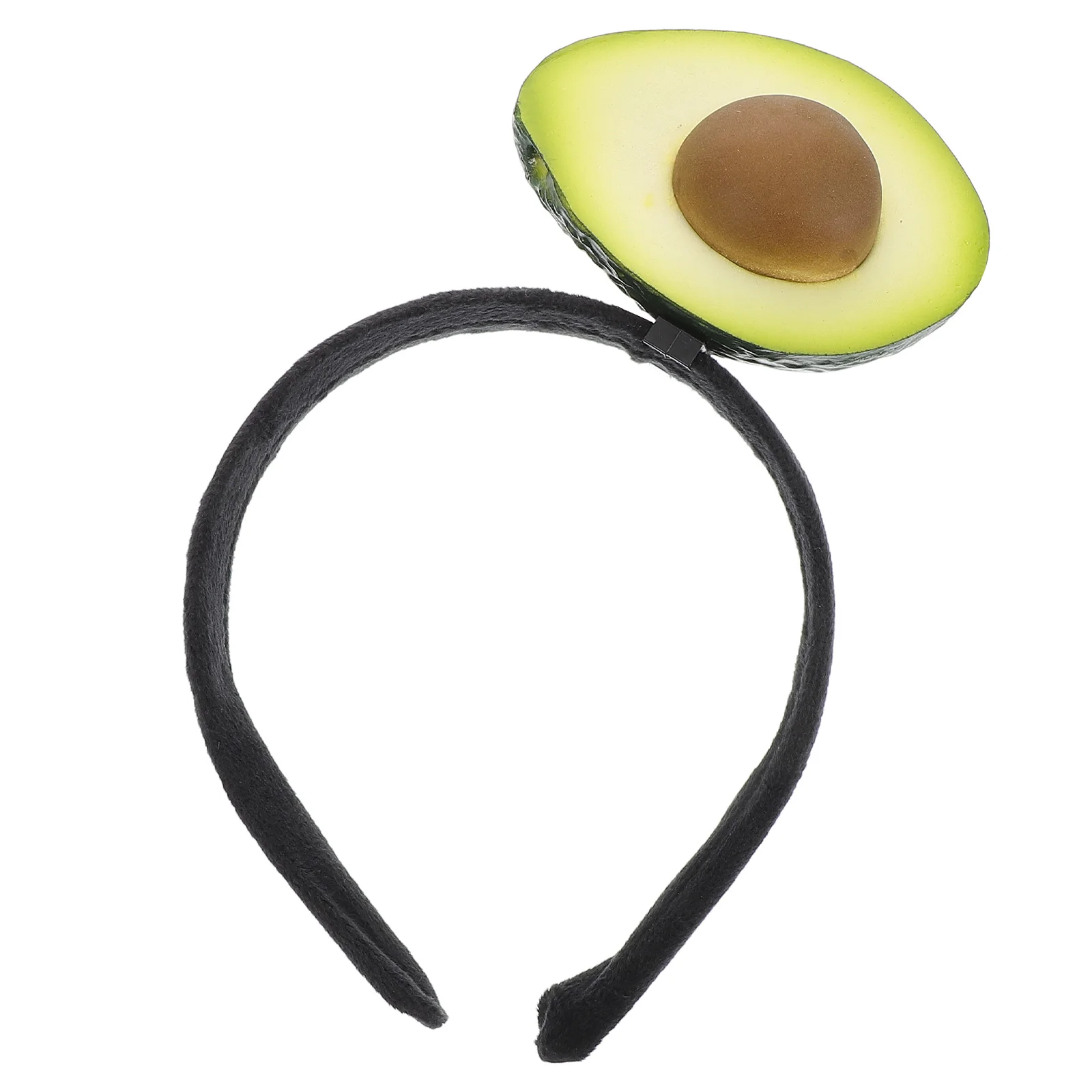 

Fruit Avocado Headband Cartoon Hair Hoop Plastic Food Hat Women Headdress Face Washing Band Live Streaming Lightweight Comfort