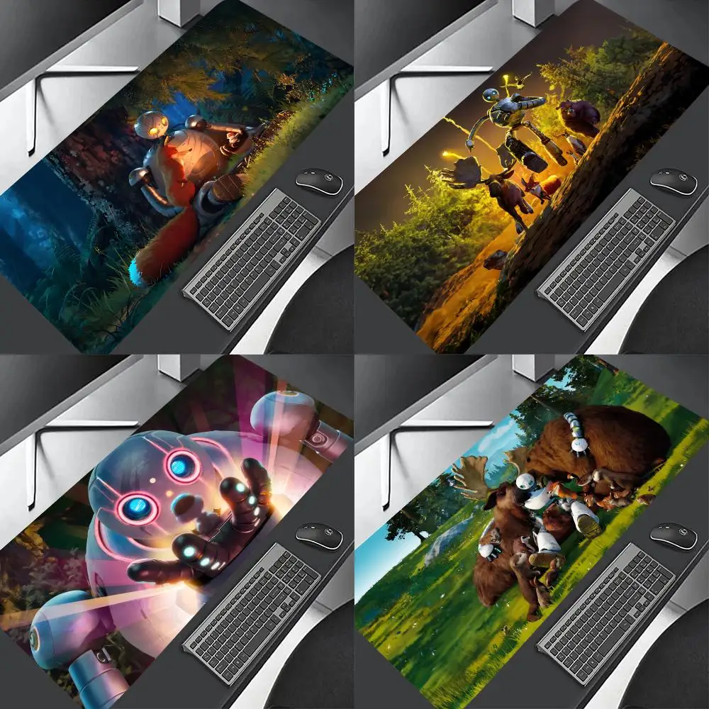 Cute T-The Wild RobotES Mouse Pad Professional E-Sports Mouse Pad Fine Surface Gaming Rubber Mouse Pad Smooth Desk Pad