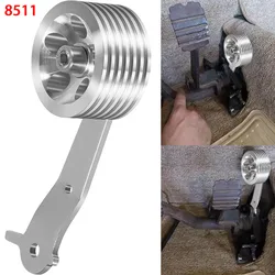 8511 Billet Aluminum Roller Gas Pedal for 1949-1977, Volkswagen VW Type 1 Bug and GHIA Pedal Assemblies, Compatible Dune Buggy