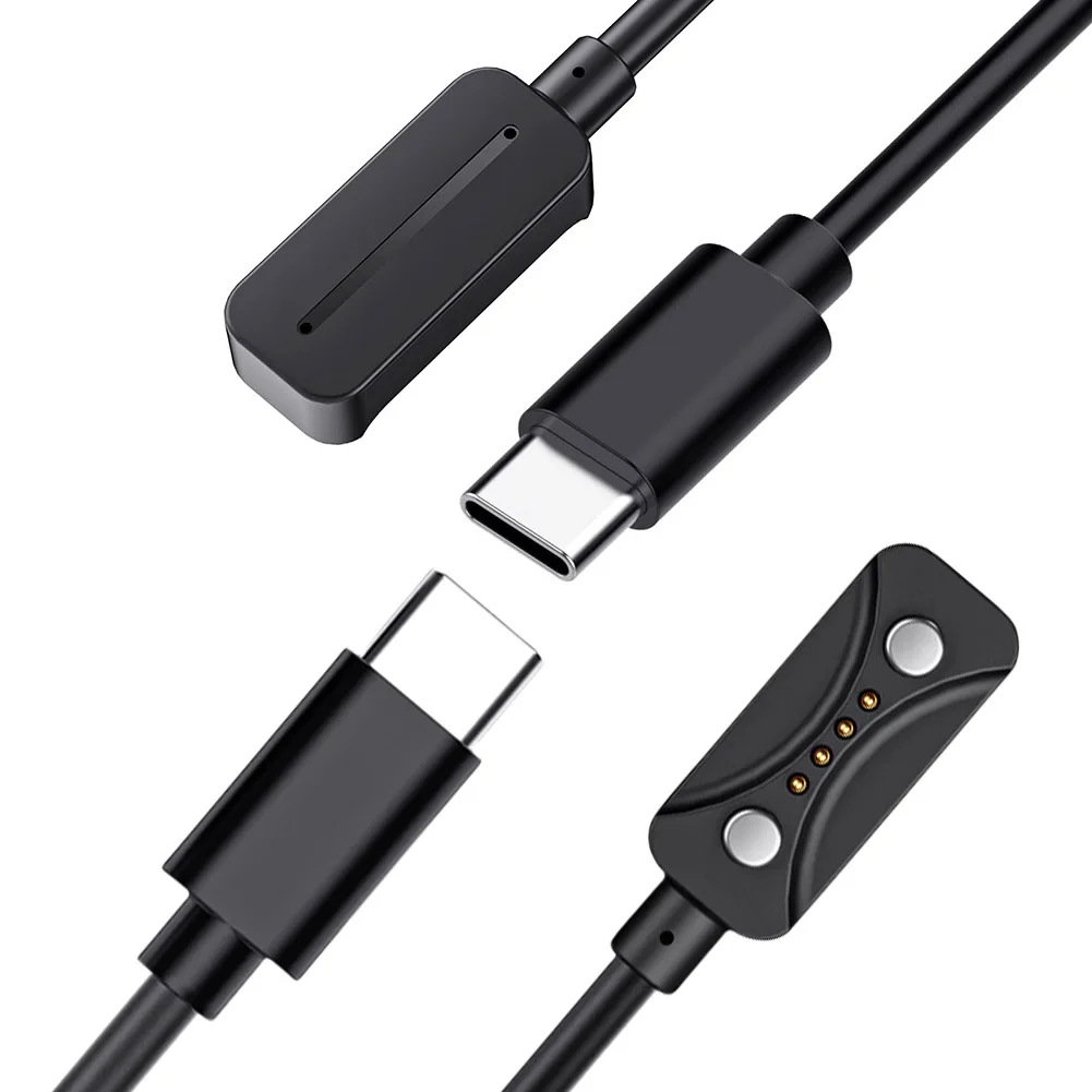 

USB-кабель для зарядки C-типа, 1 м, портативный адаптер питания, сменный кабель для зарядки смарт-часов, 5 В, 1 А, для Polar Pacer/Polar Pacer Pro