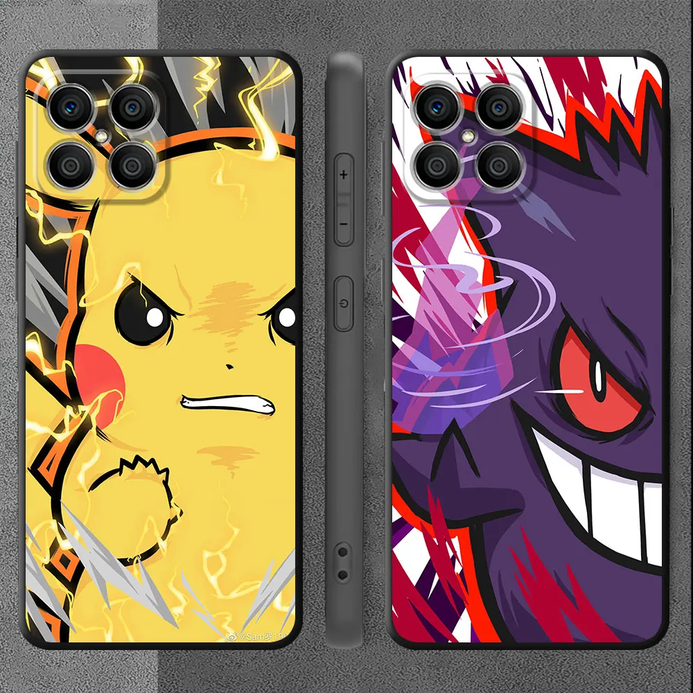 Case For Huawei Honor X8 8X X9a X7 90 Lite 70 50 20 P30 Pro P40 Y9 2019 P Smart Z Soft Funda Phone Cover Cool Pokemon Ganger Sac