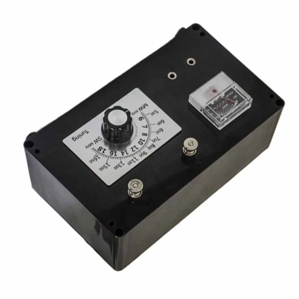 For Dual Loop Diode Detector Kit For For For Crystal Radio AM Medium Wave 530-1650kHz DIY Electronics Building Set Metal Black