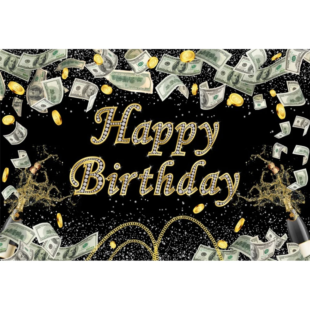 大人と子供のための誕生日の背景,お金,お金,ビール,カスタム名,写真の背景,ケーキテーブルの装飾,バナー,パーティー