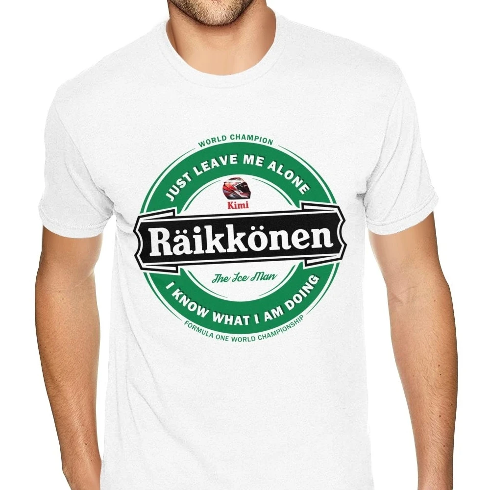 Raikkonen Photo Tee Shirt Small Size For Men Women Logo Custom Oversized Anime Tshirt Men Tees Japan Style  oversized t shirt