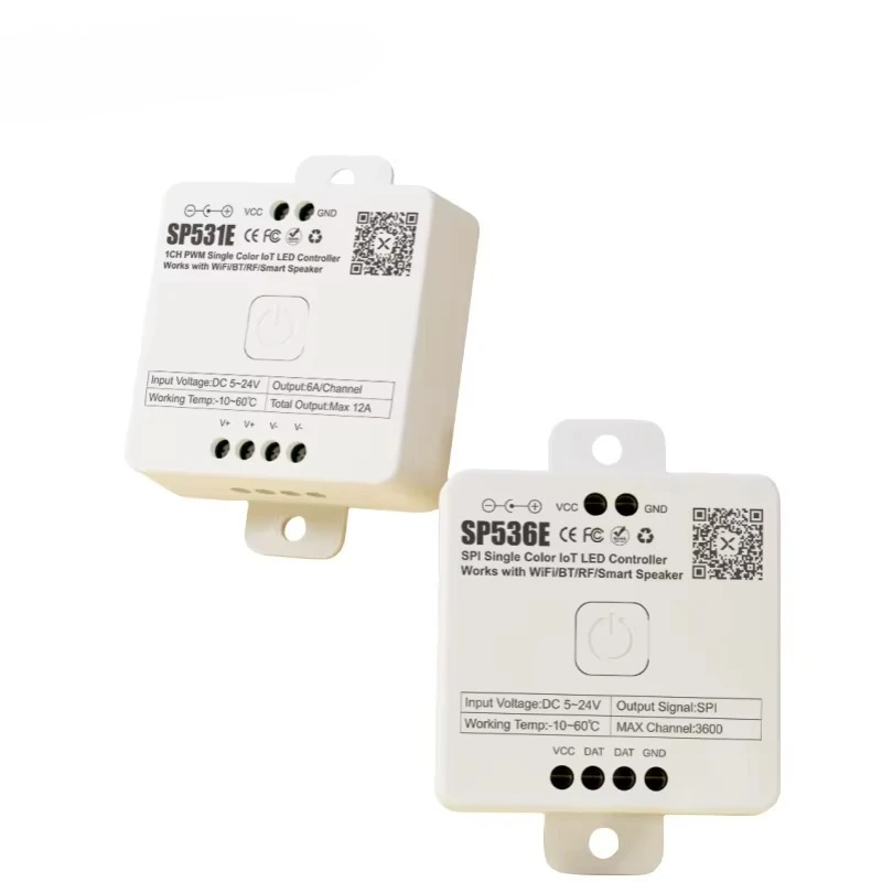 

Full Band Dual Mode Music IoT Light Emitting Diode Controller with RF 2.4G Remote Application DMX Decoder