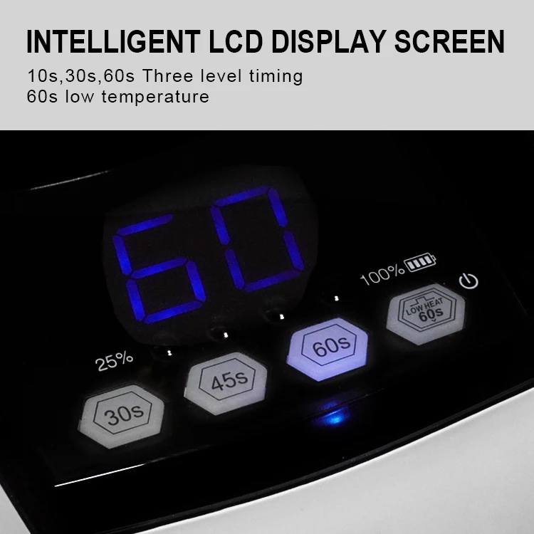 2088 Mianicure Equipment เครื่องเจาะเล็บมืออาชีพ LED UV Lamp เครื่องเป่าเล็บ