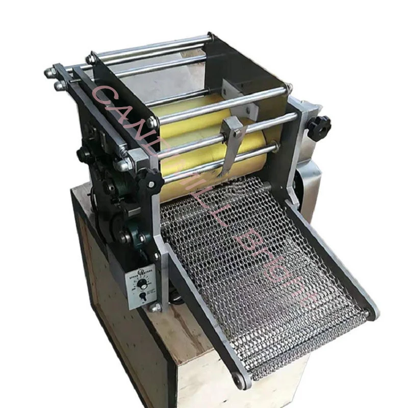 Multifunctionele Maïs Tortilla Roller Pannenkoek Machine Elektrische Commerciële Automatische Dumpling Wrapper Meel Making Machine
