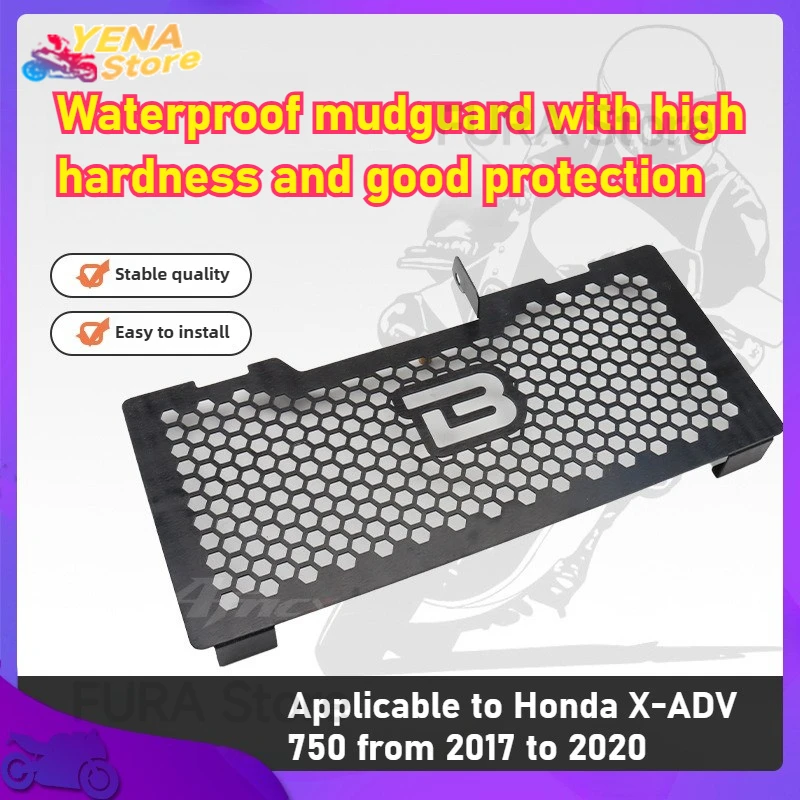

Applicable to the radiator grille protection engine radiator cap accessories of Honda X-ADV 750 motorcycles from 2017 to 2020
