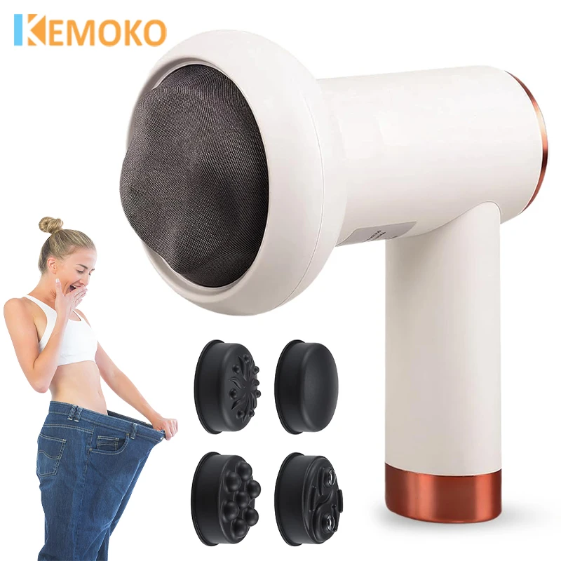 Wireless Massage Gun Body Massager Neck Back Neck Shoulder Body Sculpting Machine Fat Pushing Cellulite Slimming Massage Device