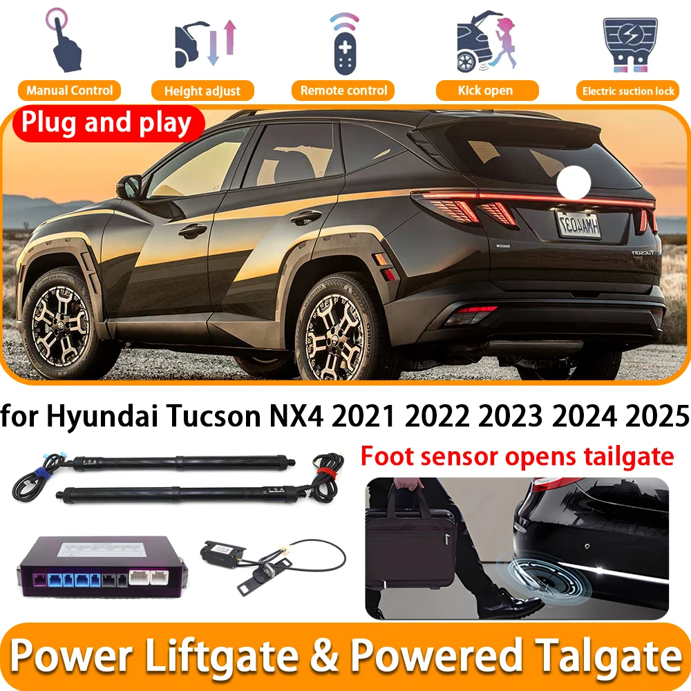 Compatible With Hyundai For Tucson Nx4 2021 2022 2023 2024 車のトランクメ Electric Tailgate for Hyundai Tucson NX4 2021-2026