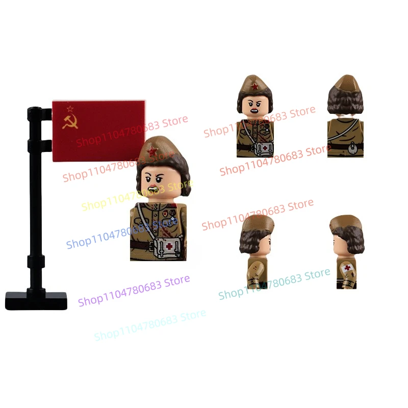 

MOC новые военные строительные блоки, кукла, третья вечеринка, немецкое оружие, медицинская горная пехота, мозаика, коллекция игрушек, украшений