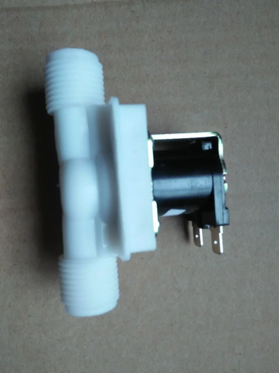 Genuine Plastic Solenoid Valve 4-Point Thread Normally Closed-Form Water Solenoid Valve Electric Pressure 12V 24V 220V