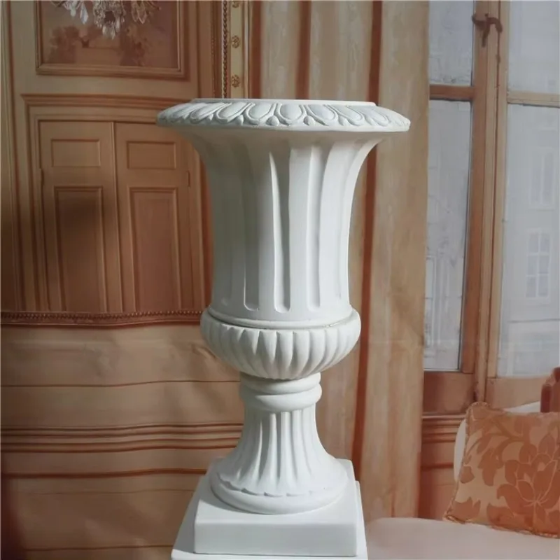 Resin vase ornament Hotel lobby ornament Landscape ornament