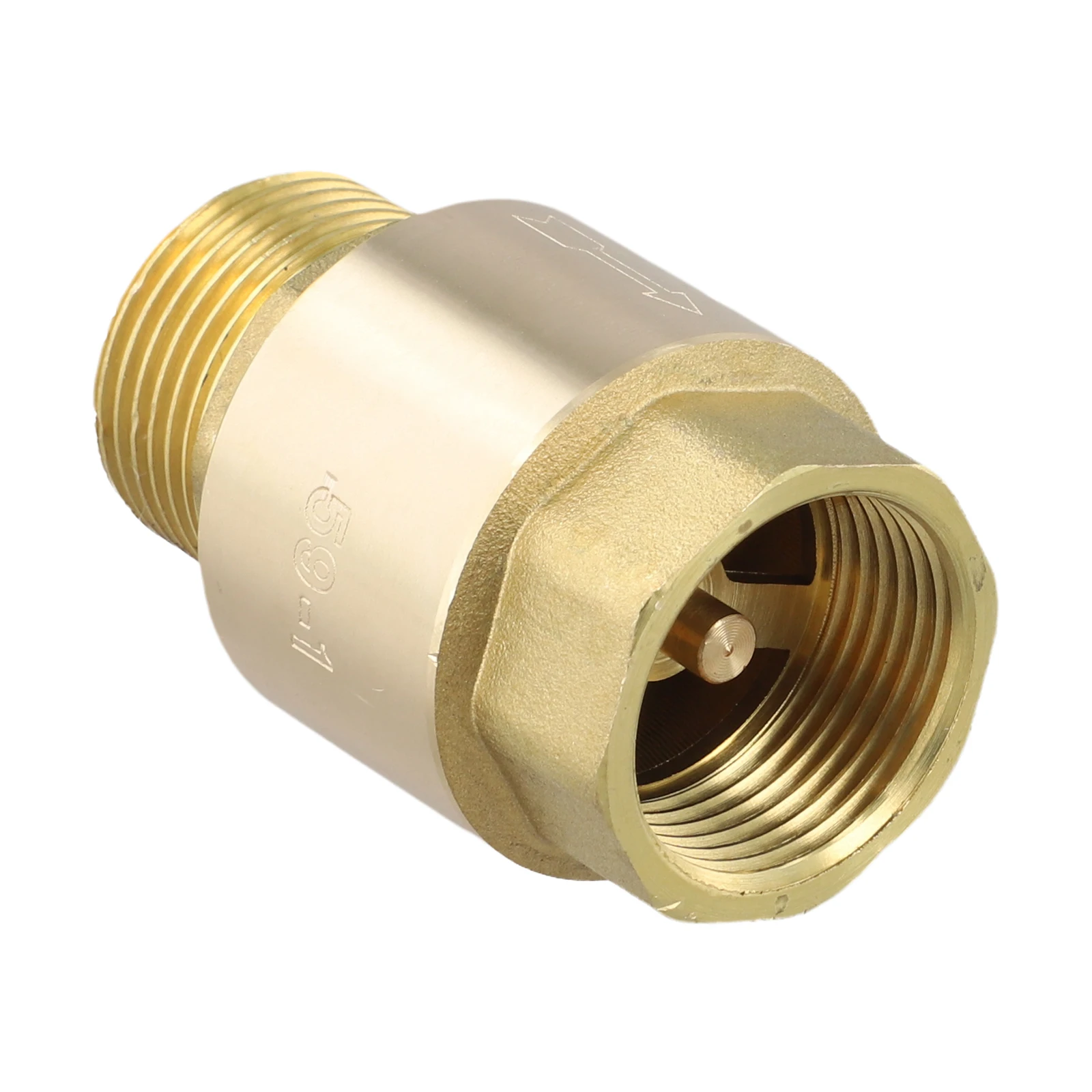 1pc Messing Rückschlagventil Innengewinde Rückfluss Prävention Rückschlagventile Für Messgeräte Einfache Installation