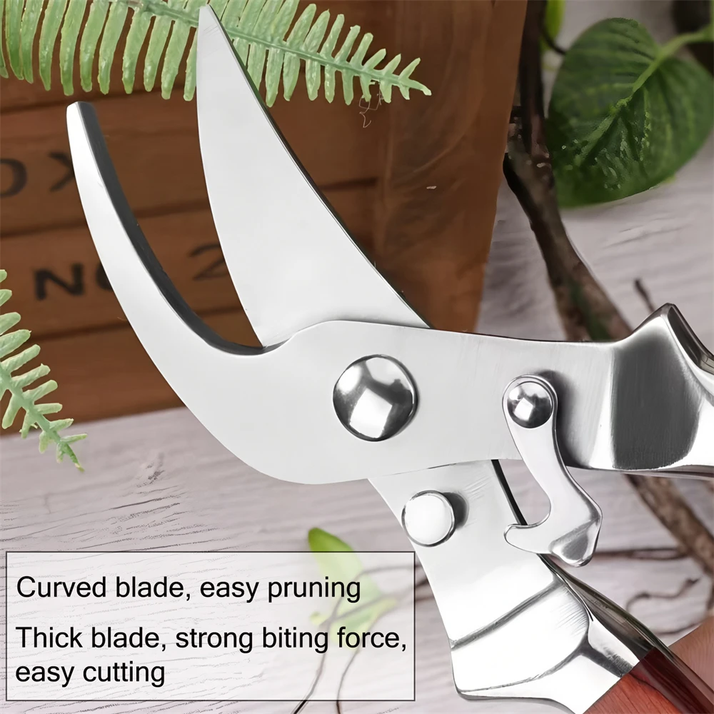 전문 정원 가위 가지 치기 나무 손 Secateurs 정원 과일 따기 가위 가지 치기 가위 과일 따기 도구