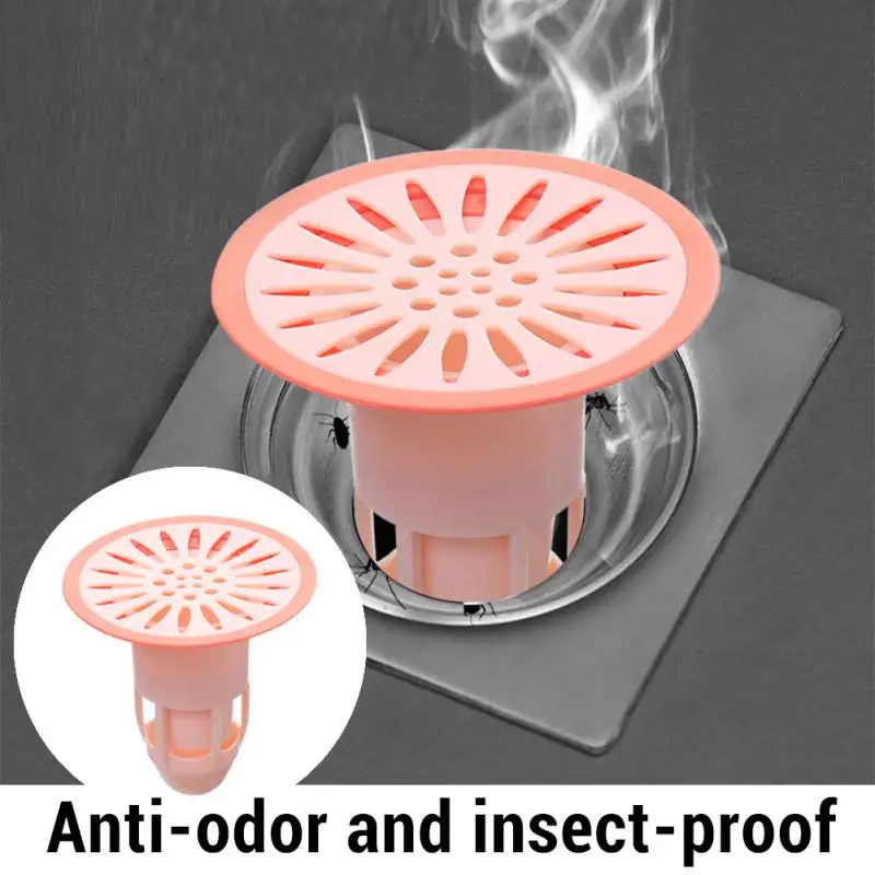 Buy 2 Get 1 Free! Floor Drain Anti Odor Core Deodorization Drainage Pipe Toilet Core Sewer Pest Control Device No Peculiar Smell