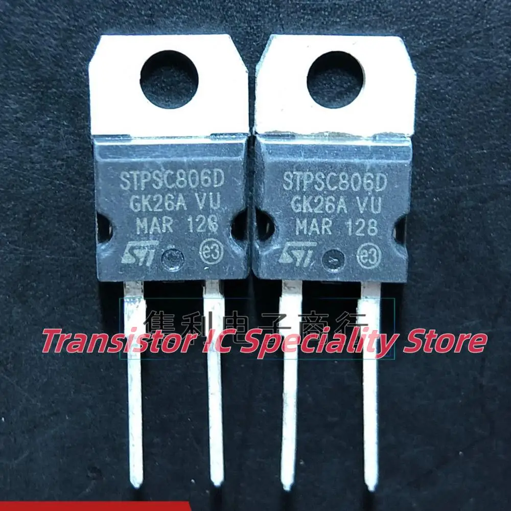 5PCS-10PCS STPSC806D TO-220 600V 8A Geïmporteerde Originele Snelle Levering