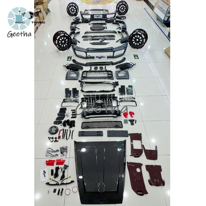 High Quality Dry Carbon Kit Wheel Rim G63 2022 G900 B Rocket Design Bodykit for Mercedes Benz G Class W464 G63 Body Kit