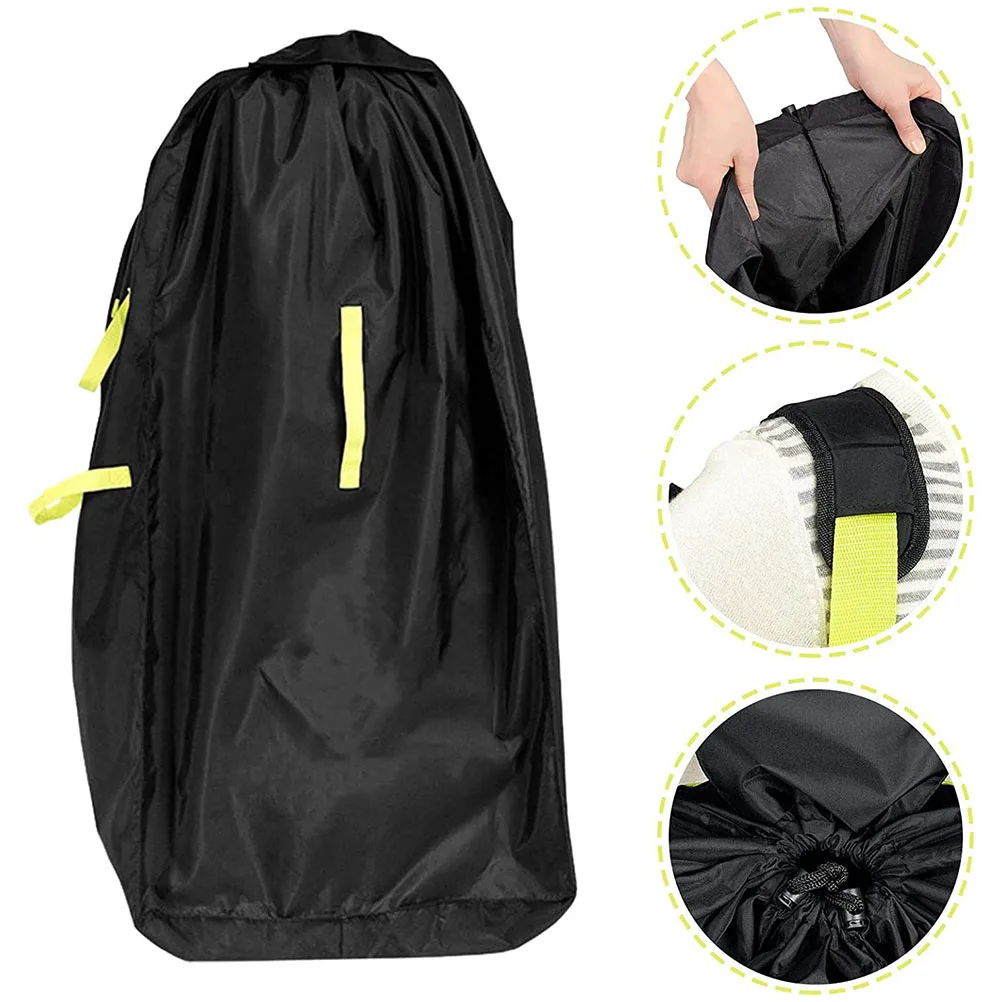 

Stroller Bag for Airplane Travel Waterproof Gate Check Bag for Strollers Baby Stroller Cover Hands-free Gate with Backpack Strap