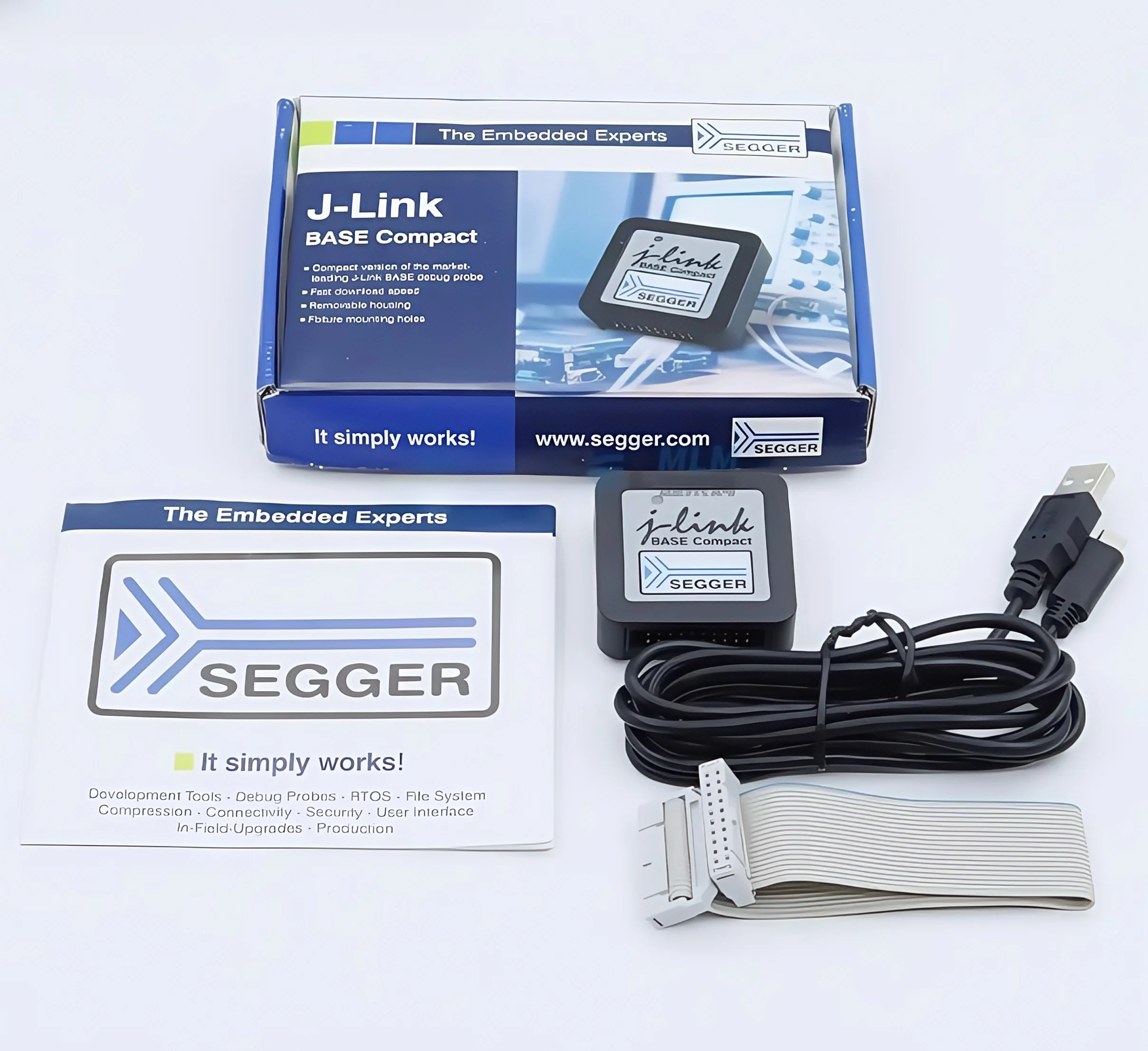 

J-Link BASE Компактный оригинальный аутентичный эмулятор программирования jlink 8,19.00