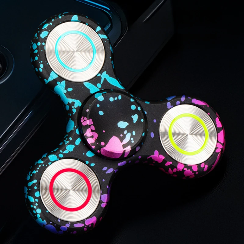 ที่ดีที่สุด Spinner EDC Alloy Fidget Spinner Spinning Top Tip Gyro โลหะบรรเทาความเครียดลดของเล่น Antistresse บรรเทาความวิตกกังวล