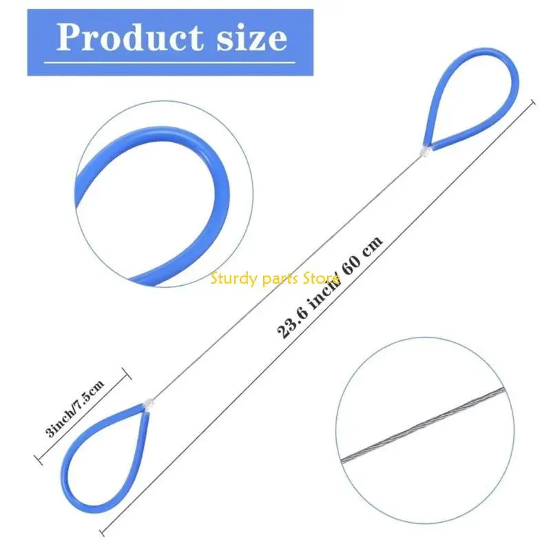 

97QC 2Pieces Pottery Clay Cutter Wire Tool Ergonomic Handle Pottery Clay Cutter Tool