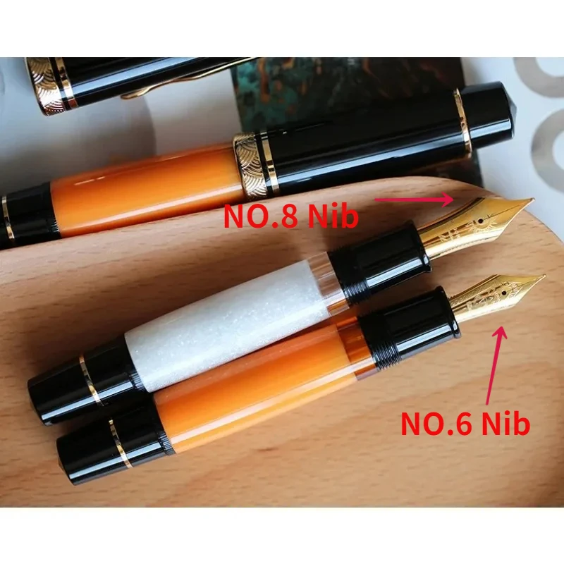 penna-stilografica-majohn-p139-retro-con-grande-pistone-pennino-fine-05mm-design-elegante-linguetta-in-gomma-pistone-interamente-in-rame-penne-di-lusso-per-ufficio