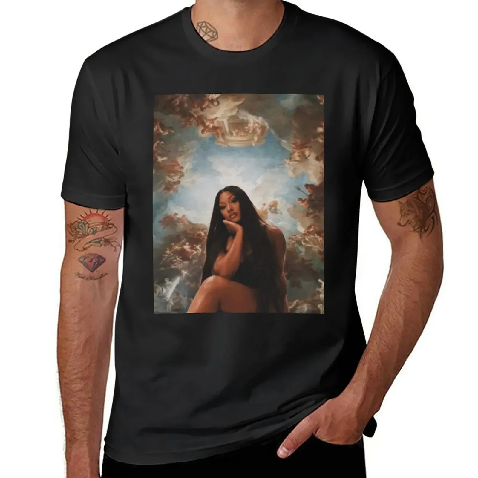 Megan Thee Stallion T-Shirt quick drying blanks customs design your own mens graphic t-shirts pack