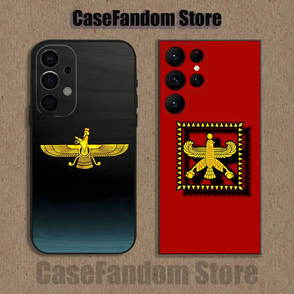 

T-The A-Assyrian flag-ES For Samsung Phone Case S26,S25,S24,S21,S22,S23,S30,Ultra,S20,Plus,Fe,Lite,5G Black Cover