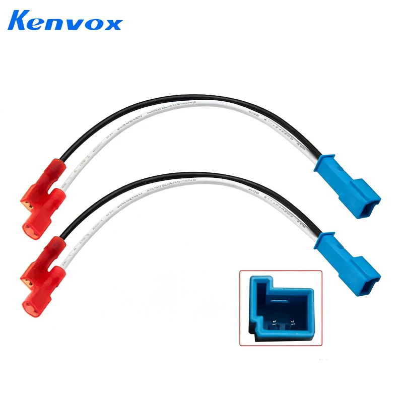 2PC For BMW 3 Series E90 E91 E92 E93 F30 F31 F34 325 Speaker Wire Adapter Plug Cable Connector Cable Loom Car Accessories