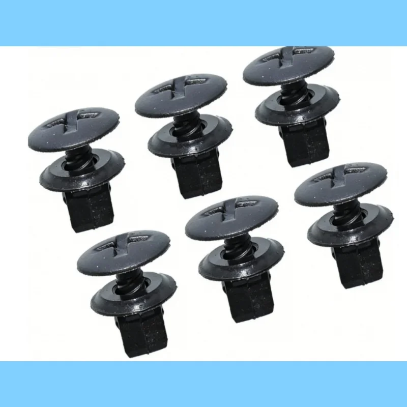 10pcs For Vw T5 Volkswagen Golf T5 Transporter Lt Headlight Engine Battery Grille Cover Screws 7h0915450 Interior Accessories