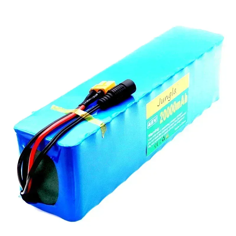 New Original 48v 20Ah 1000w 13S3P 20000mah lithium ion battery 54.6v lithium ion battery electric scooter with BMS + charger