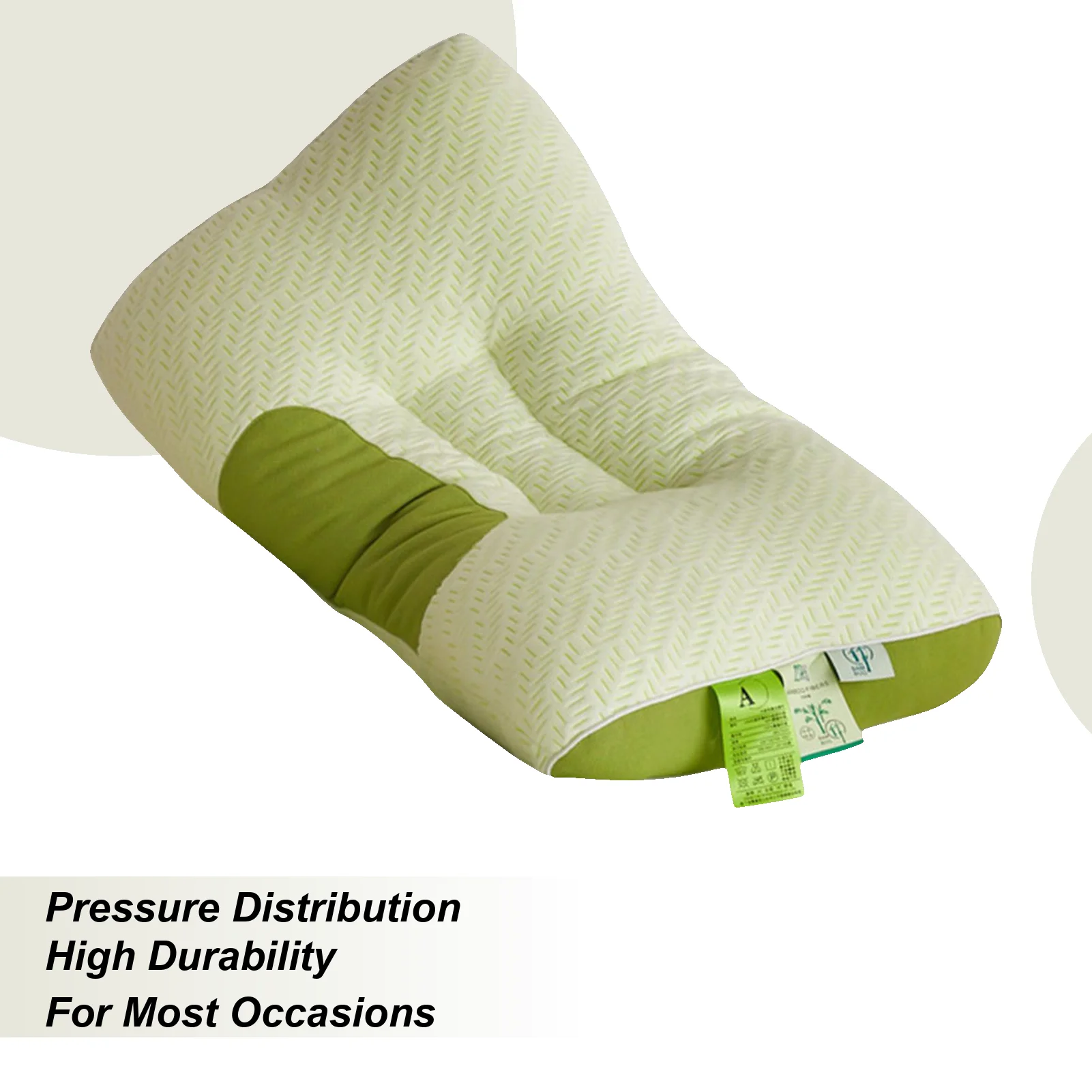 Cervical Neck Pillow Orthopedic Bed Pillow Memory Foam Neck Support Soft Cushion For Stomach Sleepers Travel Side Back Men Women