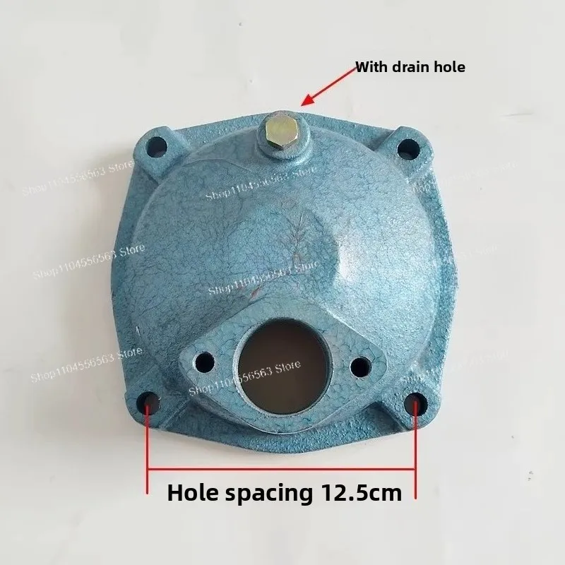 Marine Heat Exchanger End Cover Cast Iron for CH200 300 400 500 Models, Durable Replacement Part for Boat Cooling Systems