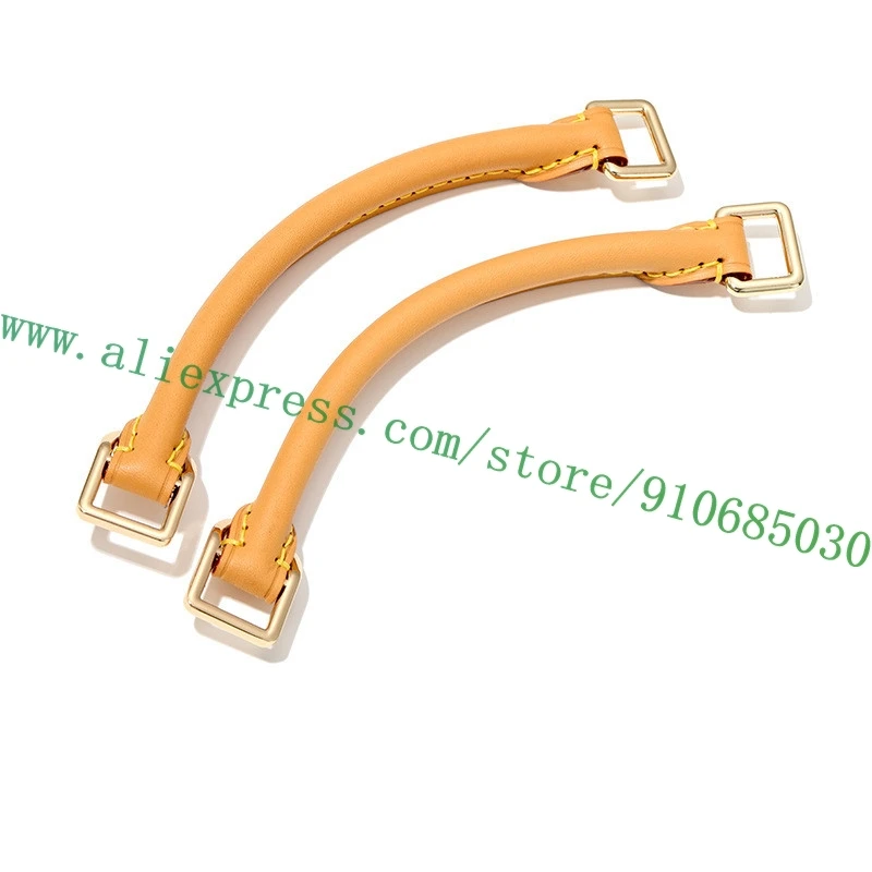 For Designer Alma Nano Bag Women Handbag Natural Beige Leather Handles Holders Shoulder Strap Bag Parts Accessories Repair Kit